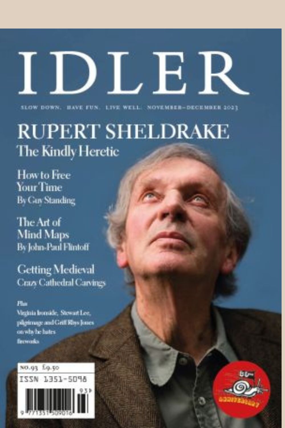 Idler magazine cover - issue 93