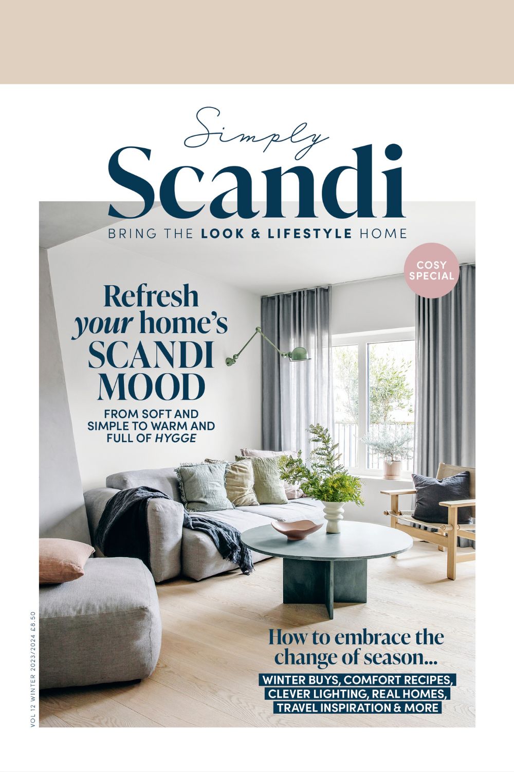 Simply Scandi Winter 2023 issue cover