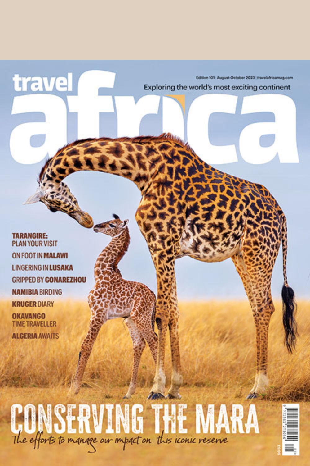 Travel Africa Issue 101 cover