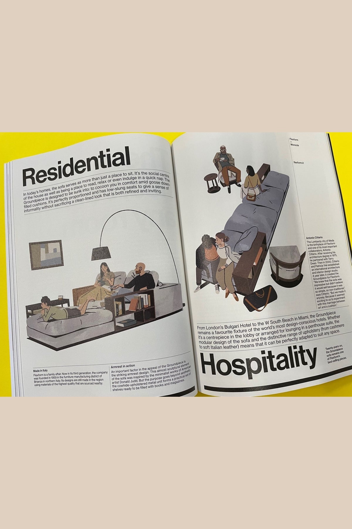 Monocle Magazine Issue 142 Residential Hospitality article