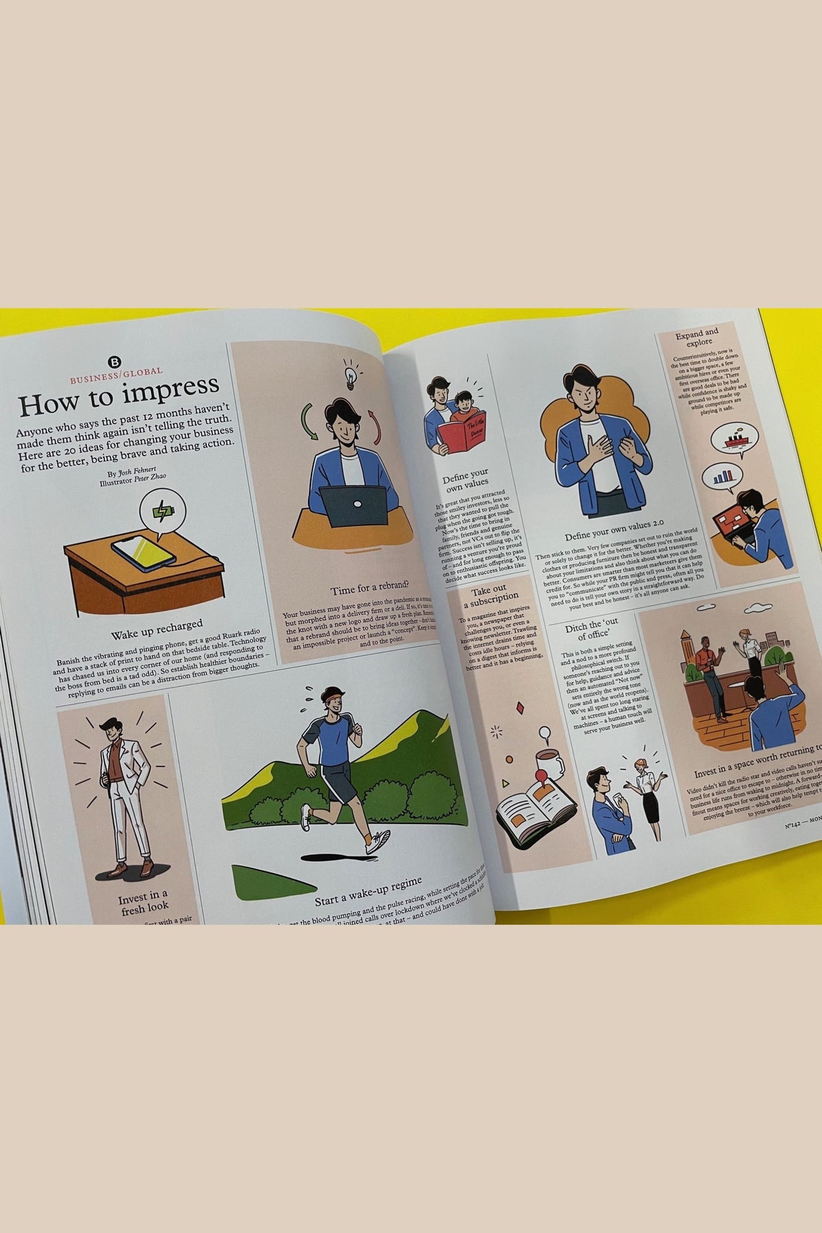 Monocle Magazine Issue 142 How to Impress article