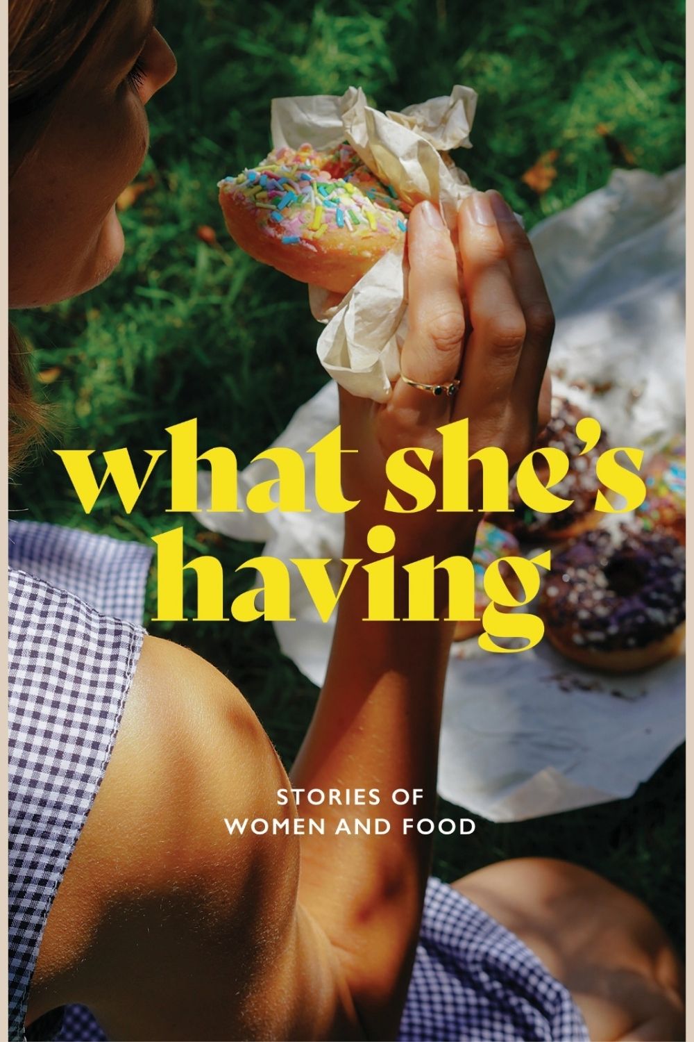 Front cover of What She's Having from Dear Damsels