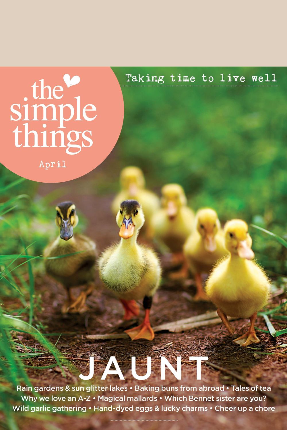 The Simple Things April 154 Cover