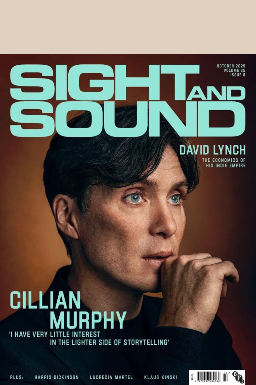 Sight & Sound Cillian Murphy Cover
