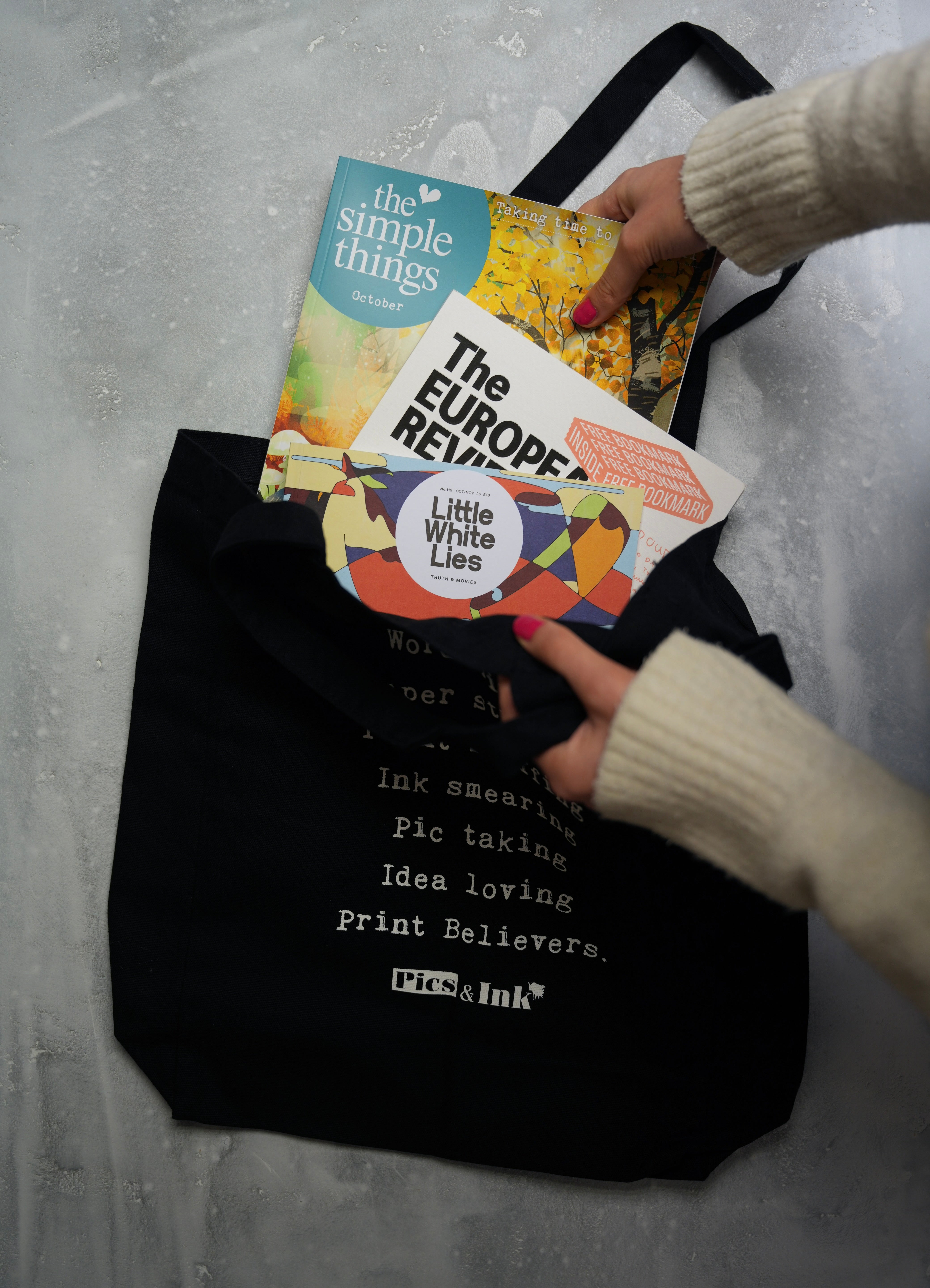 Pics & Ink Tote!