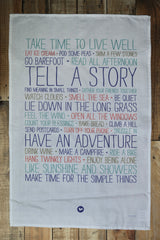 The Simple Things Tea Towel