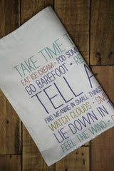 The Simple Things Tea Towel