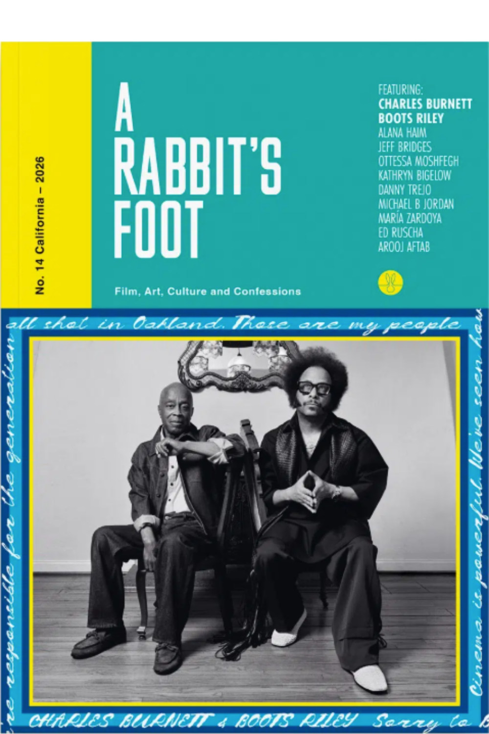 A Rabbit's Foot No.14 Charles Burnett and Boots Riley Cover