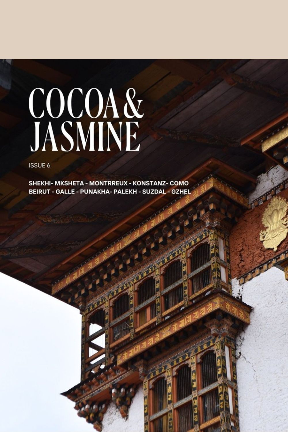 Cocoa and Jasmine Issue 6 Cover