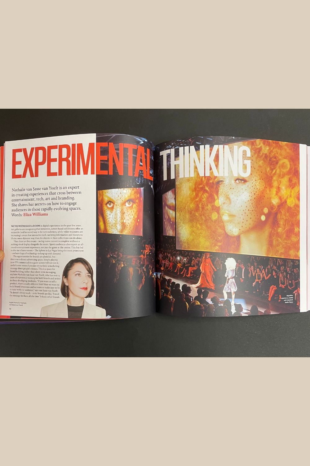 Experimental thinking article in Autumn 2025 issue of Creative Review