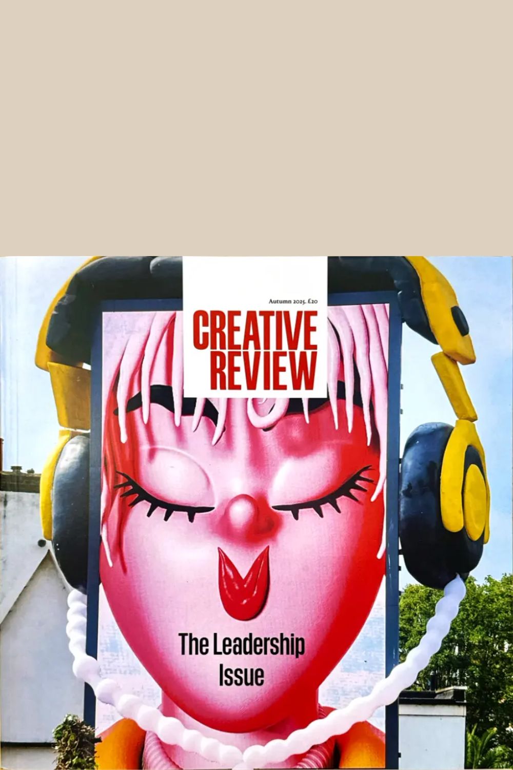 Front cover of Creative Review Autumn 2025 