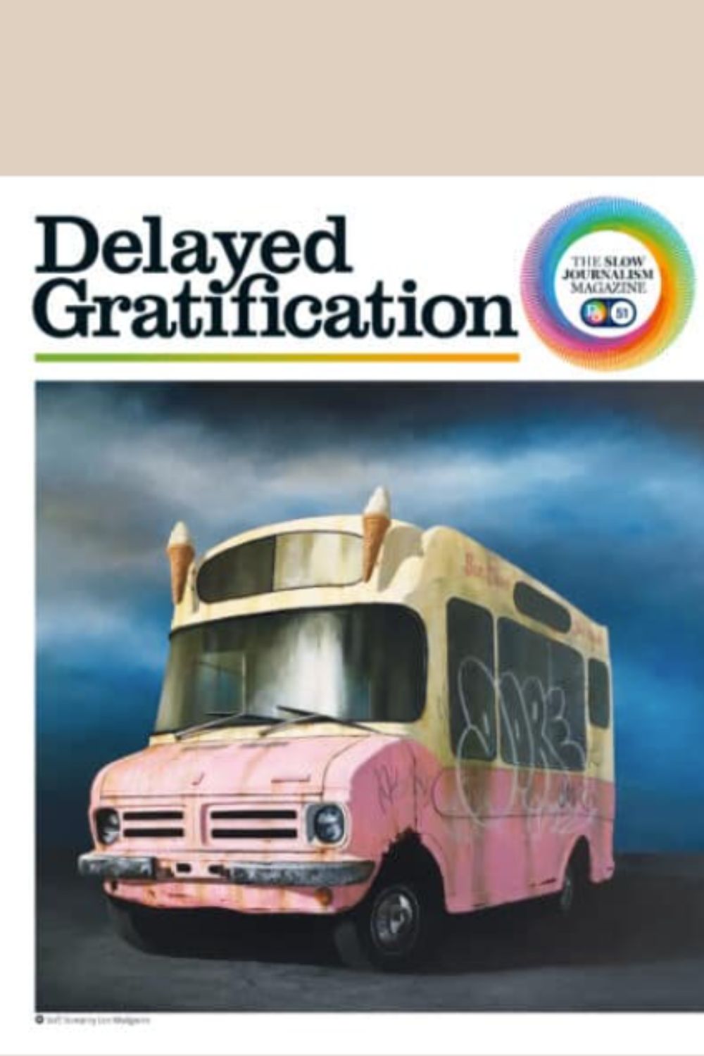 Delayed Gratification Magazine Issue 51 cover