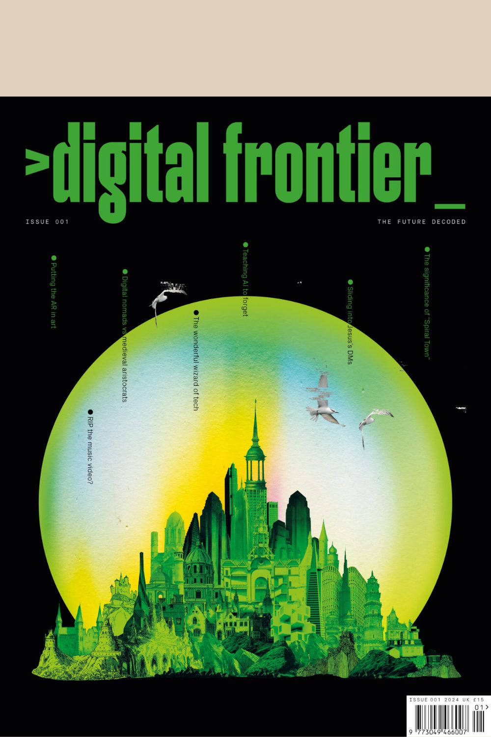 Digital Frontier Magazine Issue 1 cover