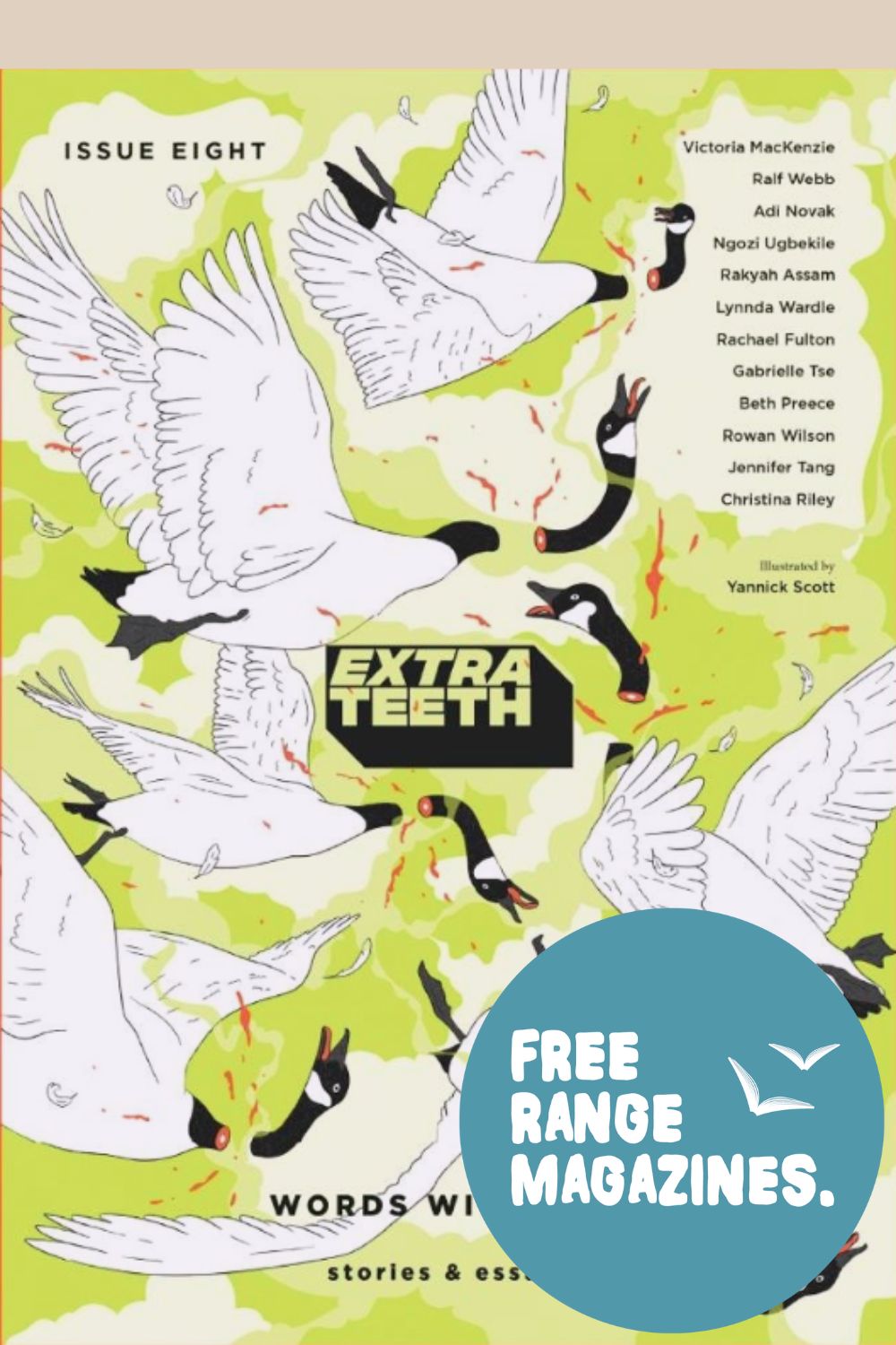 Extra Teeth magazine cover issue 8