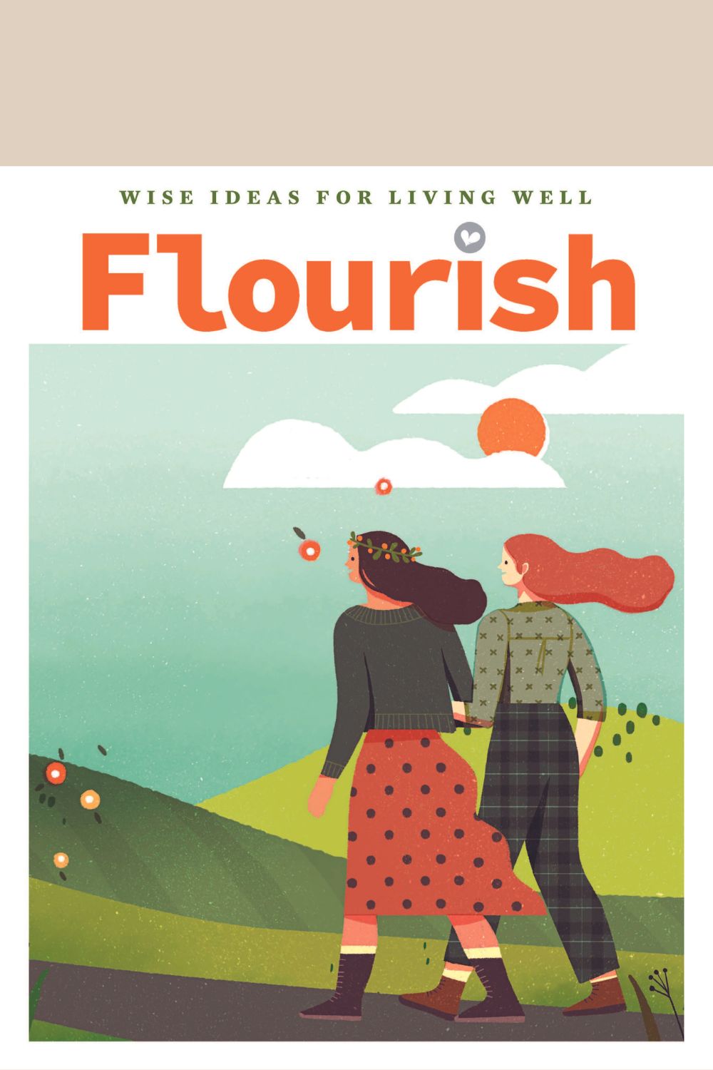 Flourish Volume 2 - Wise Ideas for Living Well cover