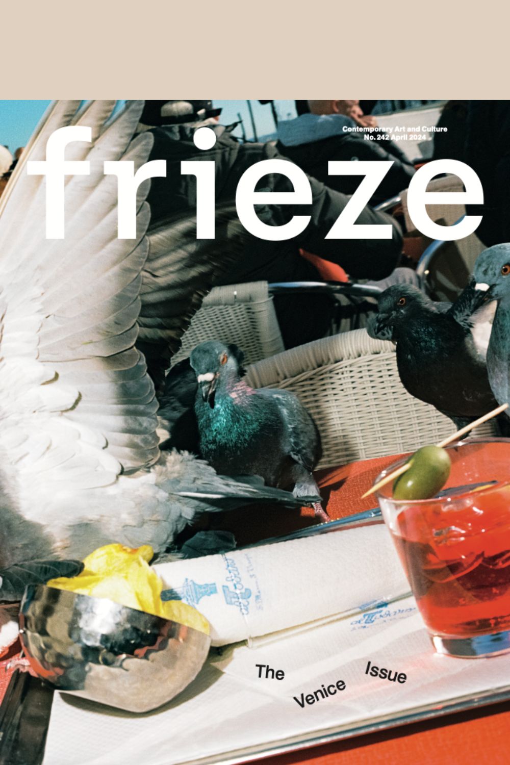 Frieze Issue 242 magazine cover