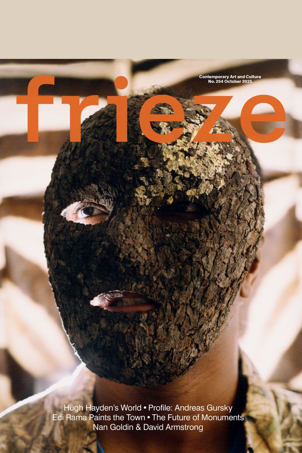 Cover of Frieze 254, October 2025