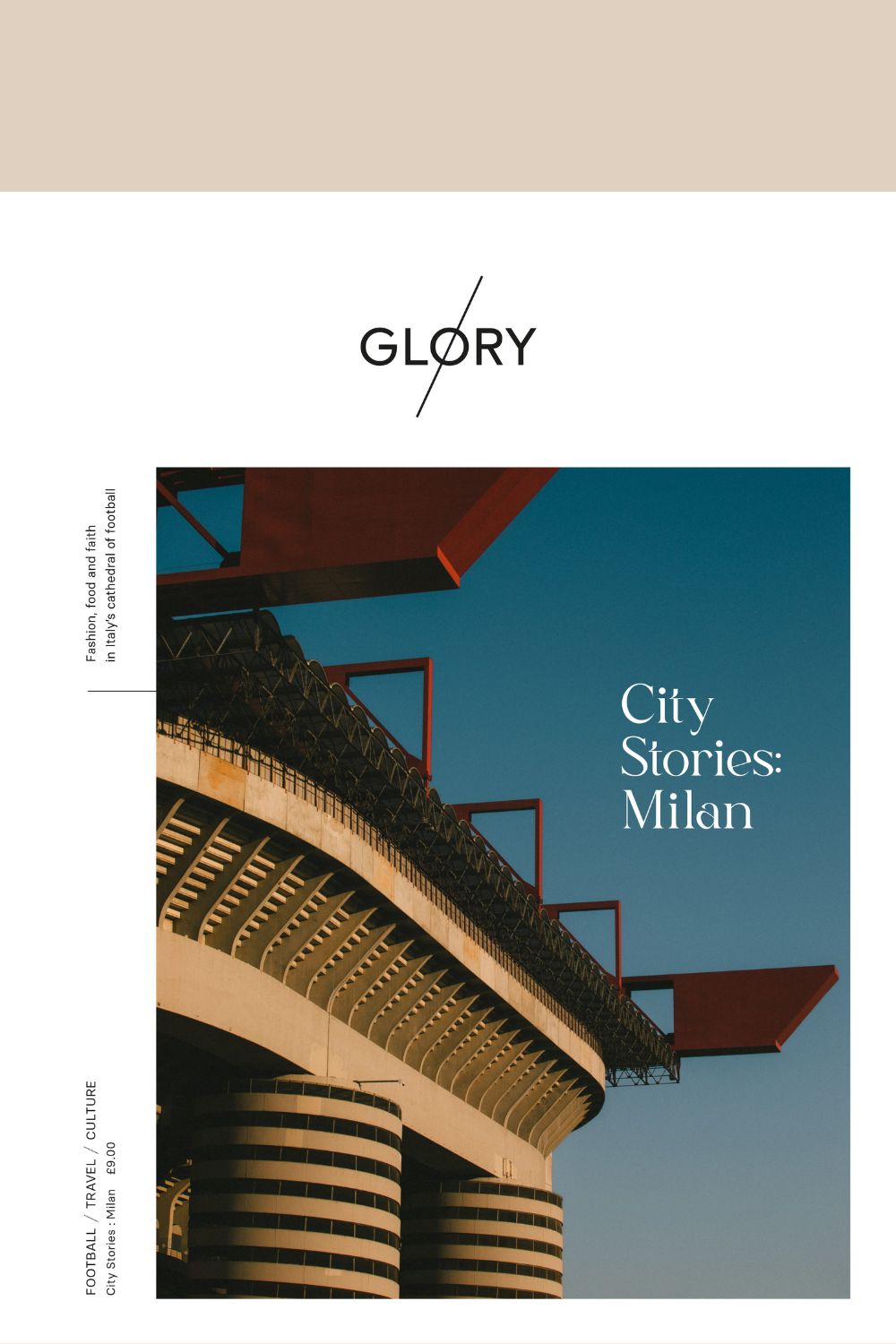 Glory Magazine City Stories: Milan cover