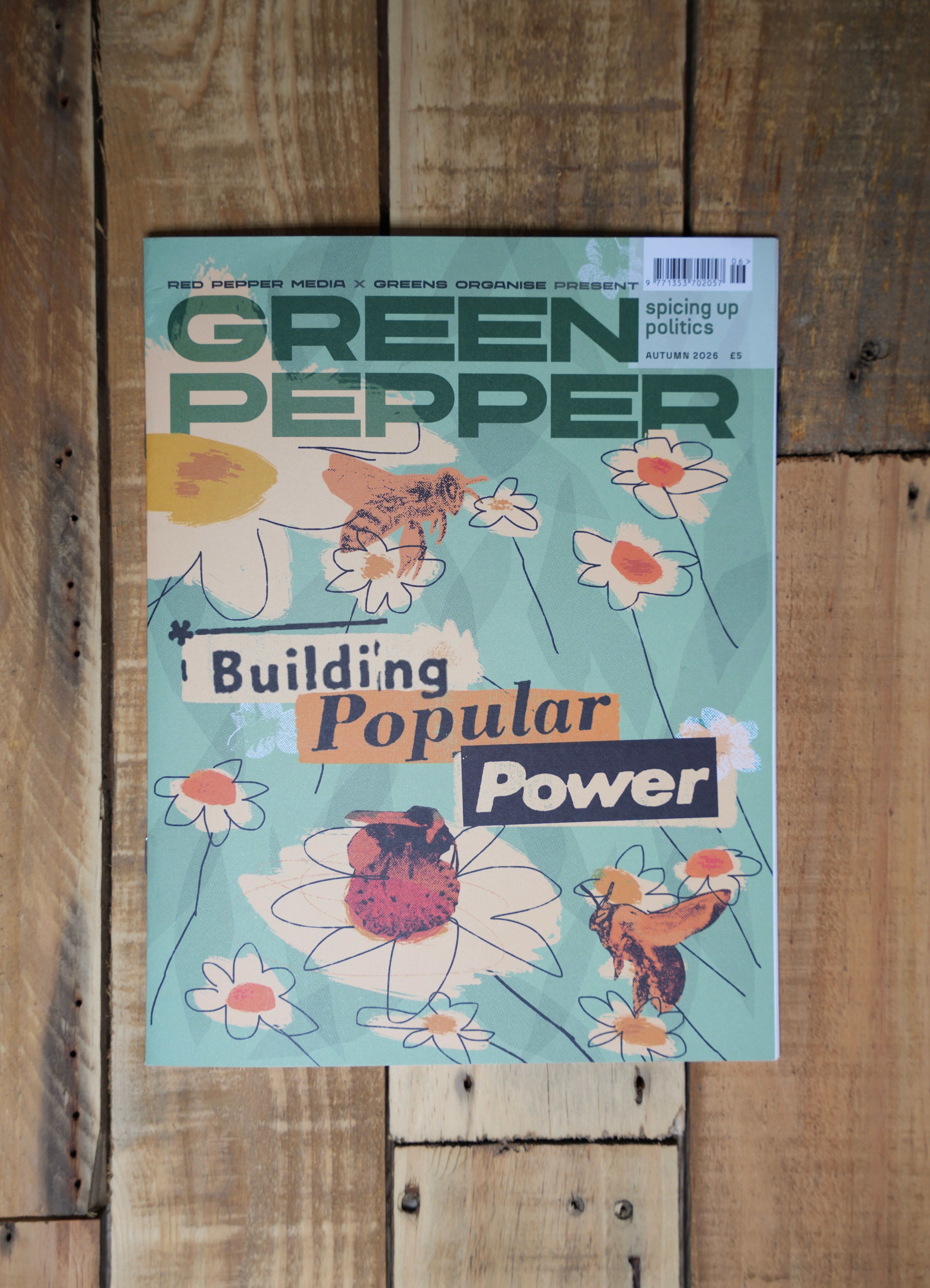 Cover Red Pepper Autumn 2026, the Green Pepper issue