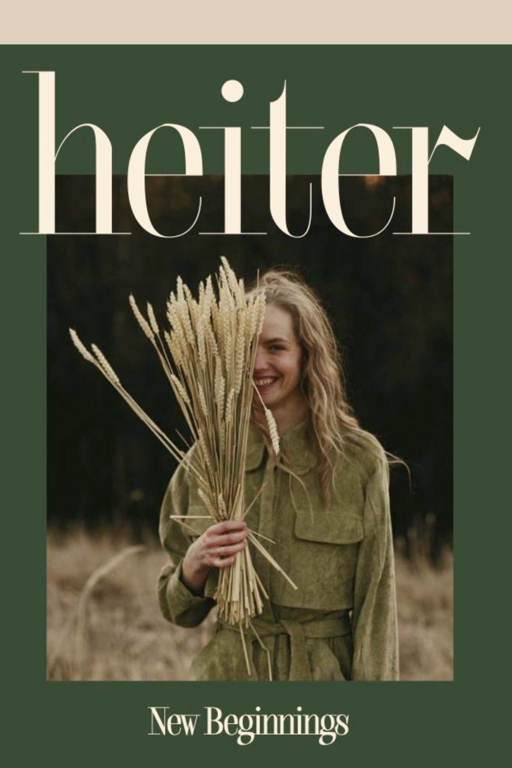Heiter Magazine No. 1 New Beginnings cover
