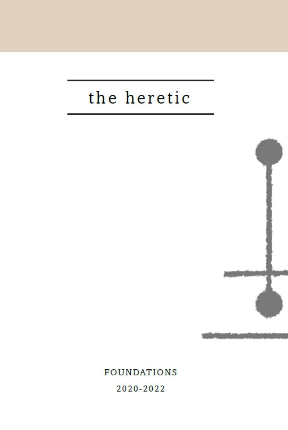 The Heretic 2020 Cover