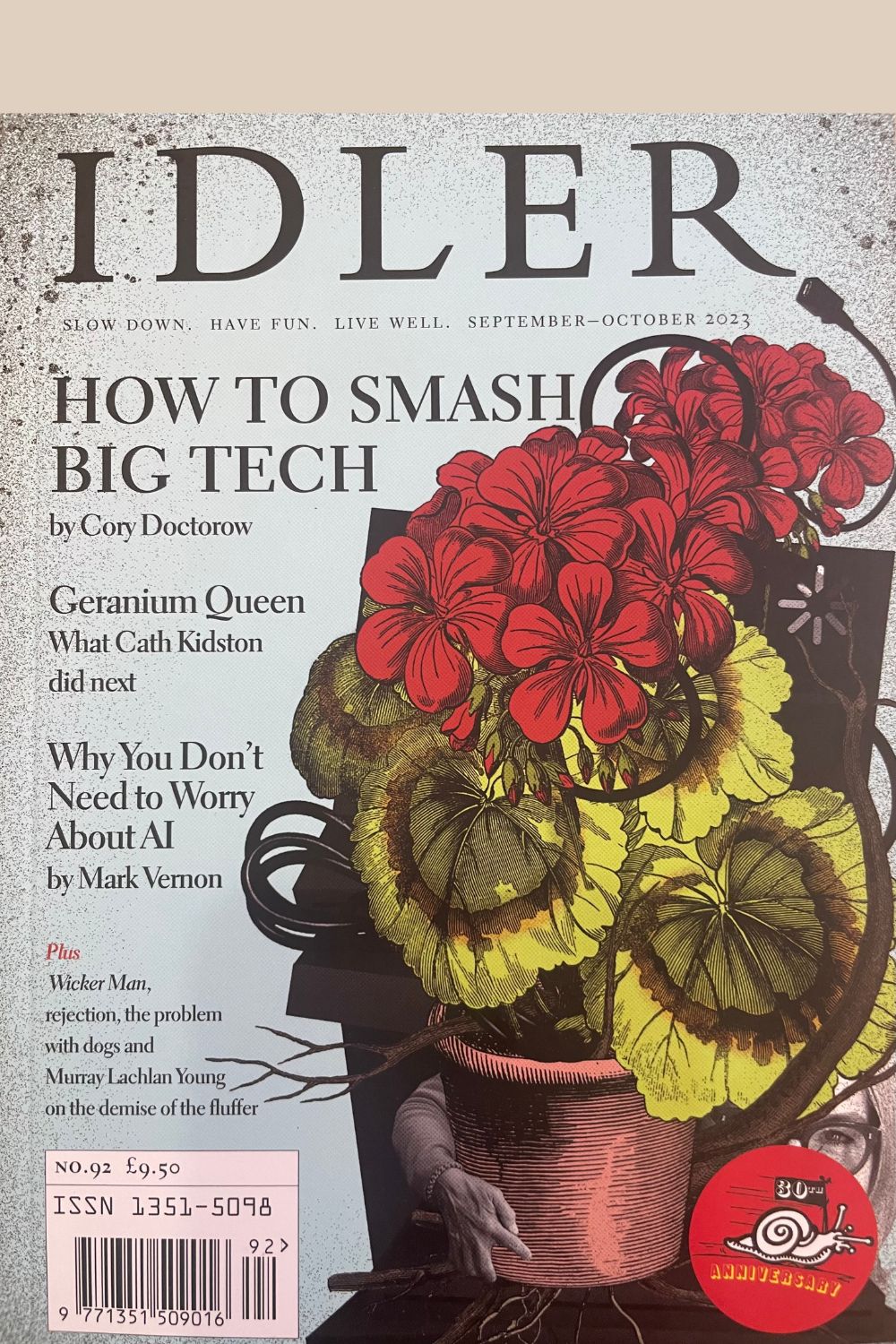Idler Magazine Issue 92 cover