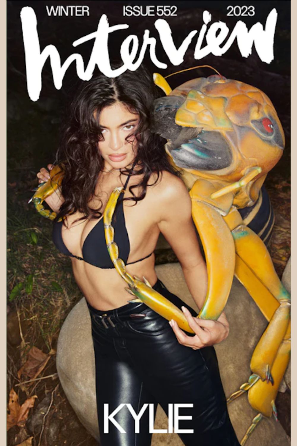 Interview magazine cover - Kylie Jenner
