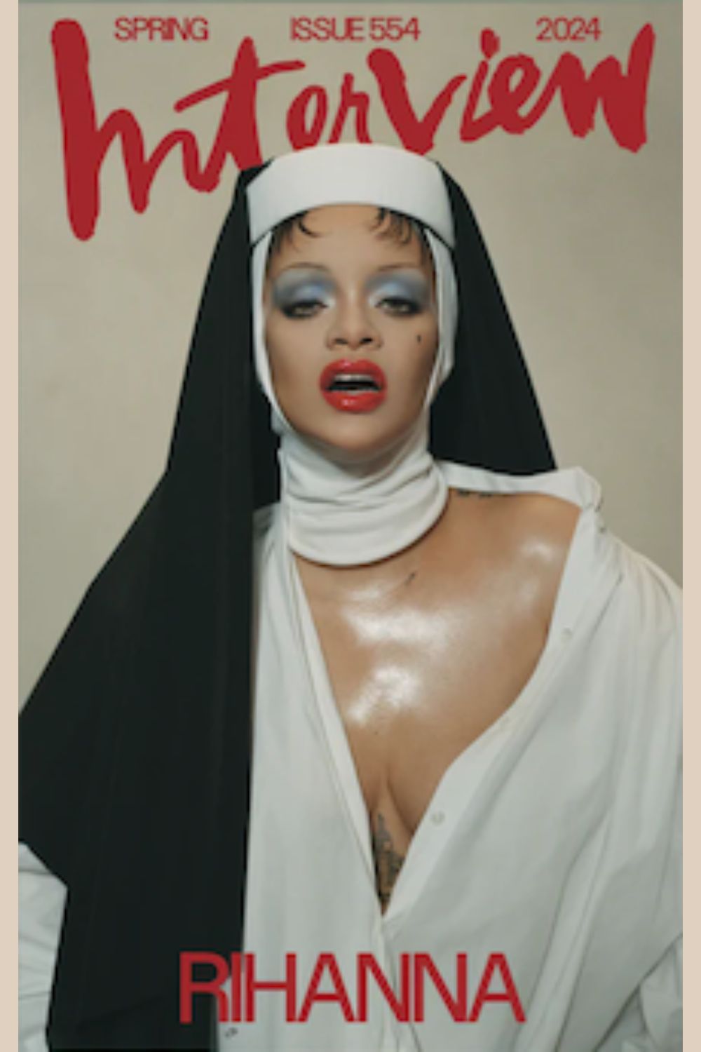 Interview #554 cover with Rihanna
