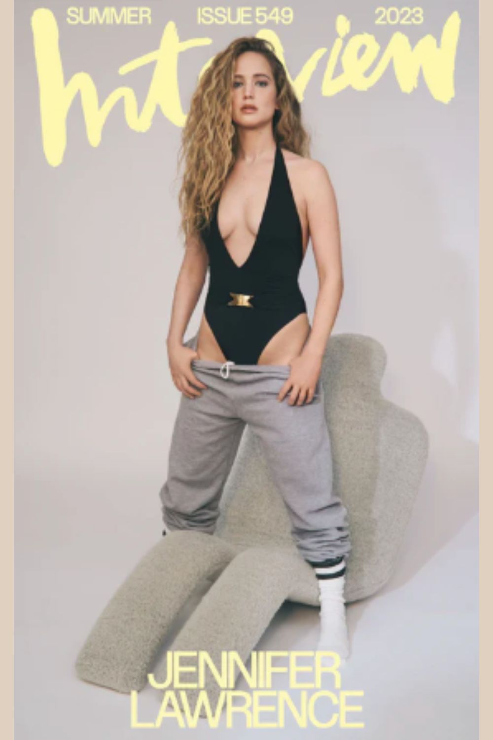 Interview Magazine 549 cover