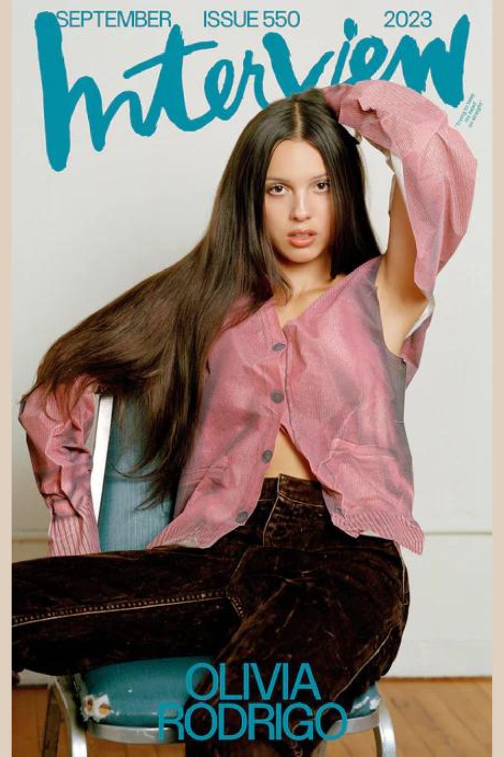 Interview Magazine Issue 550 cover