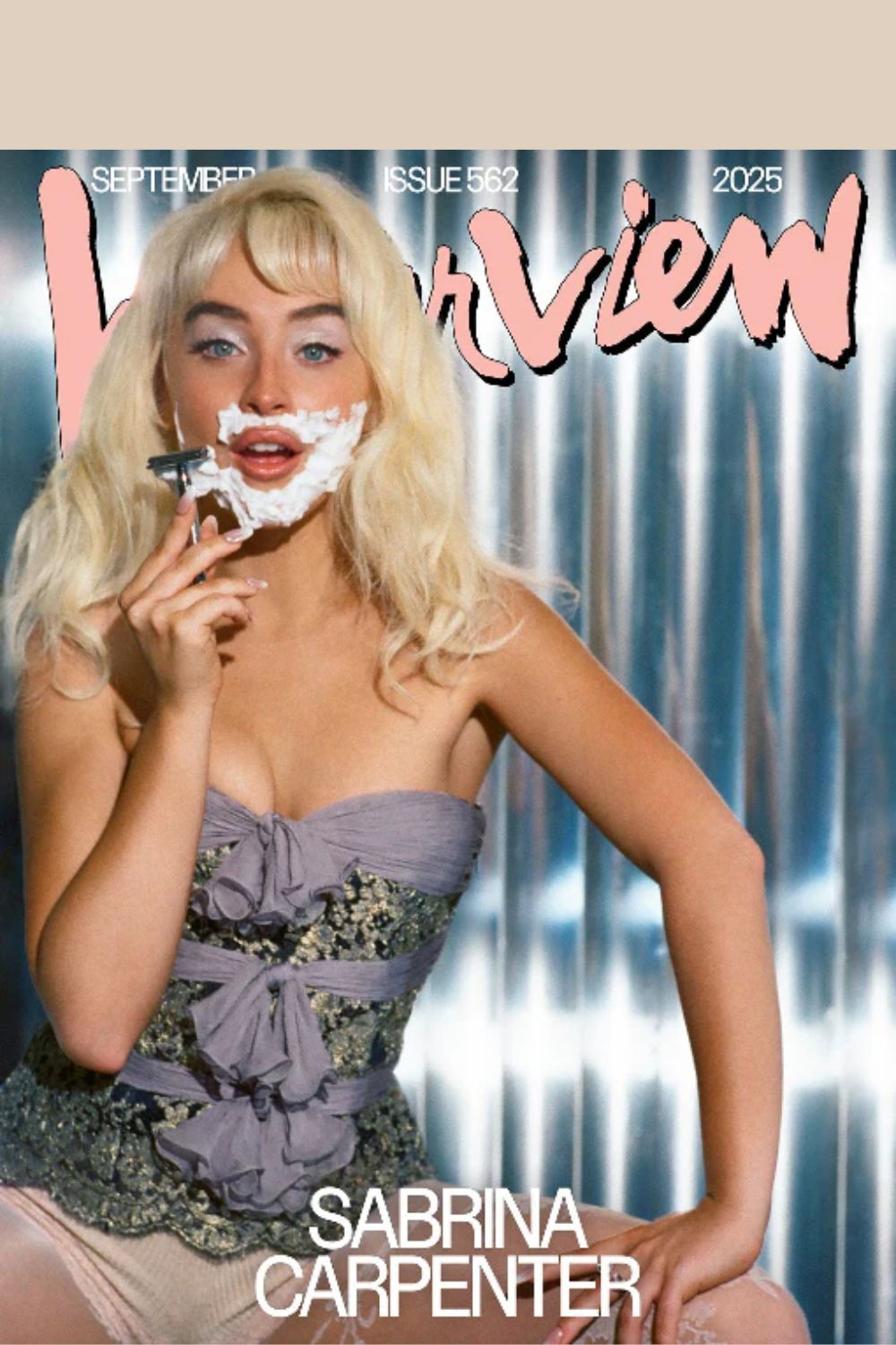 Interview Sabrina Carpenter Cover