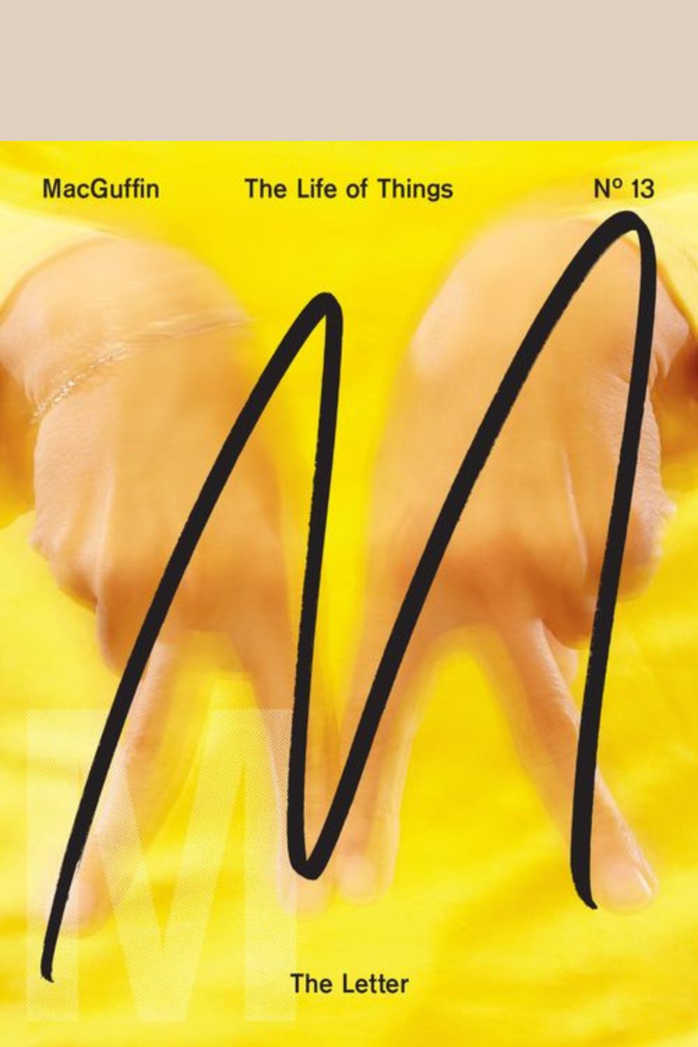 MacGuffin Magazine cover No. 13 The Letter