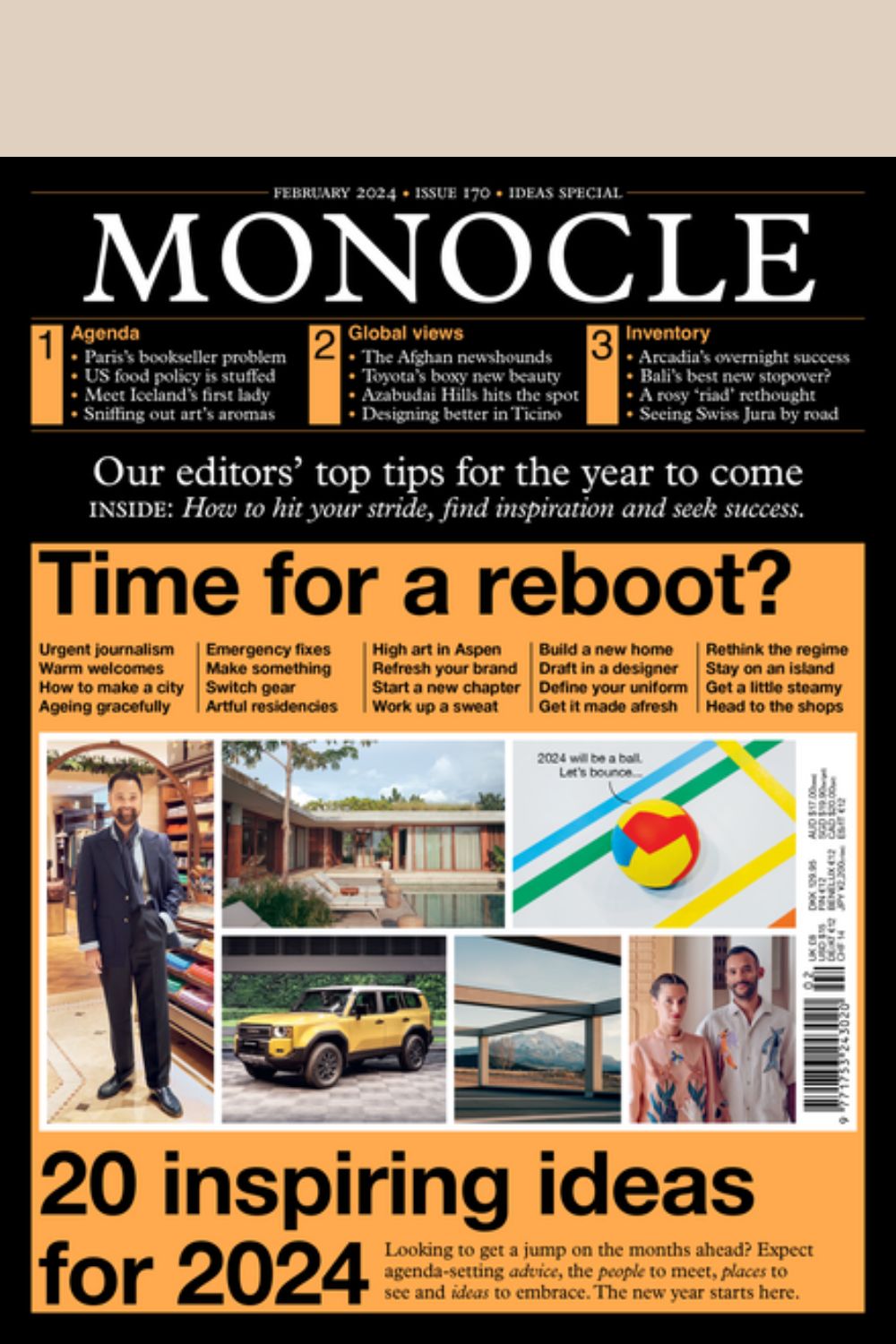 Monocle Magazine Issue 170 cover