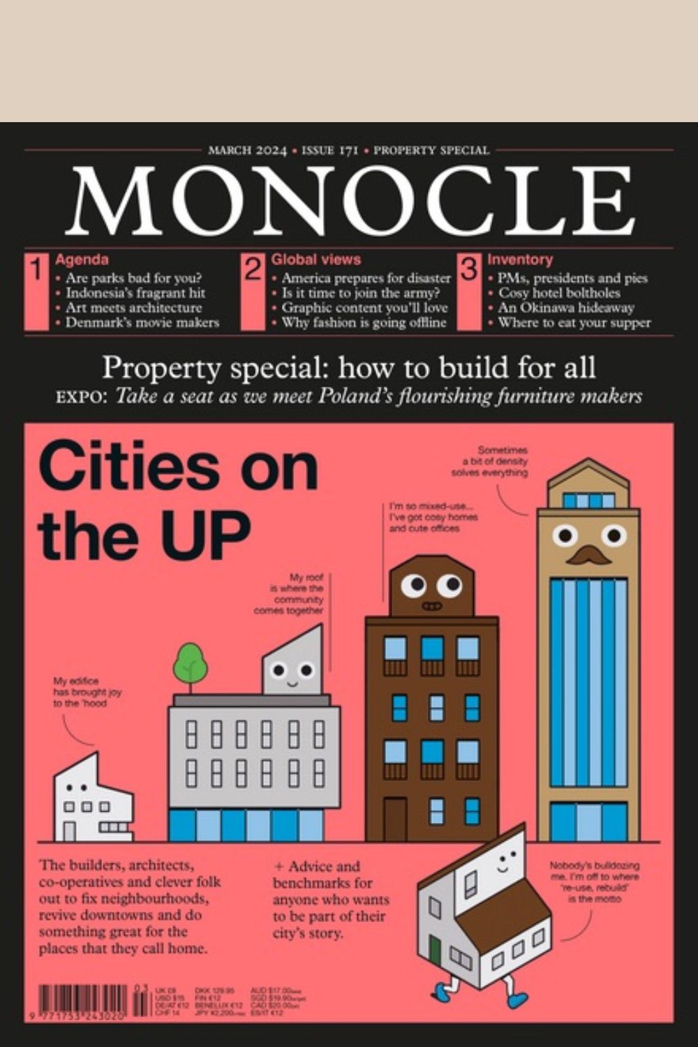 Monocle Magazine cover - Issue 171