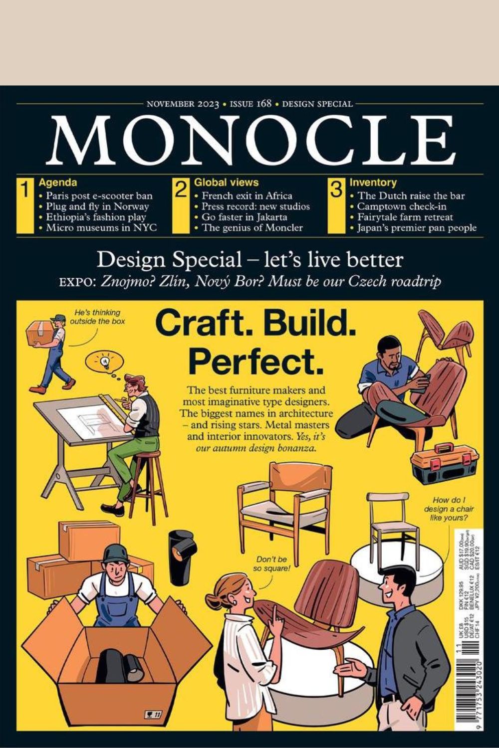 Monocle Mag Issue 168 cover