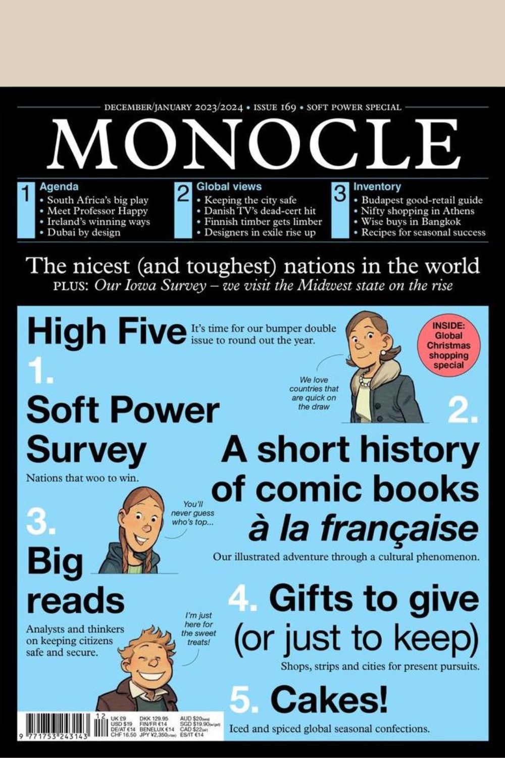 Monocle magazine cover issue 168
