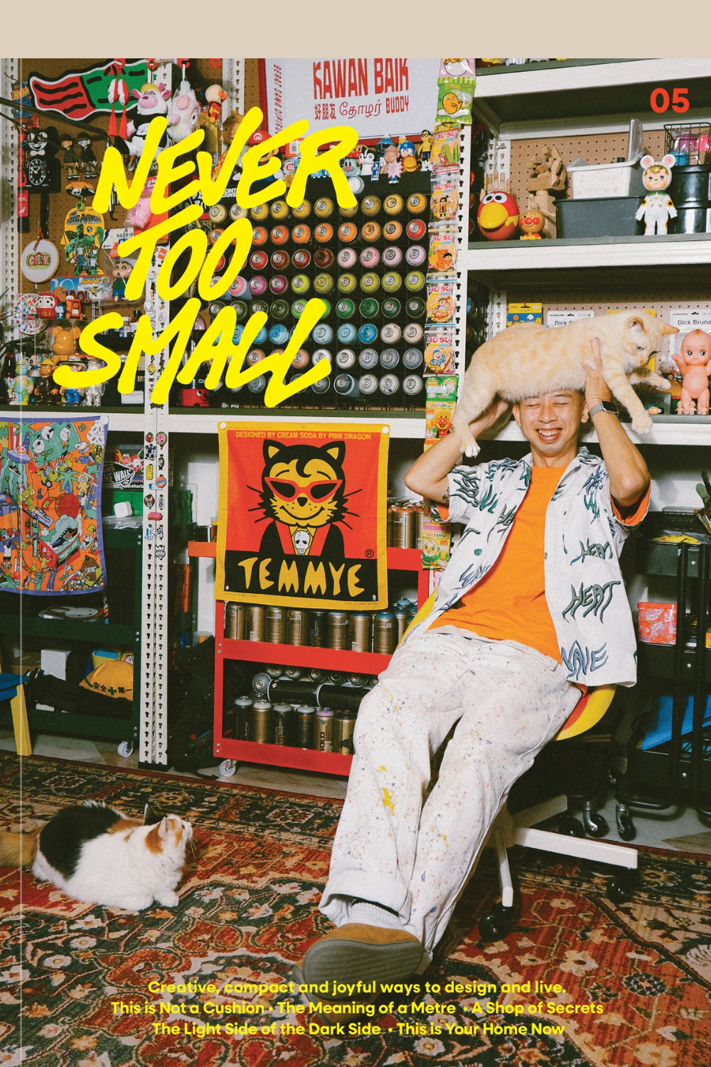 Cover of Never Too Small issue 5