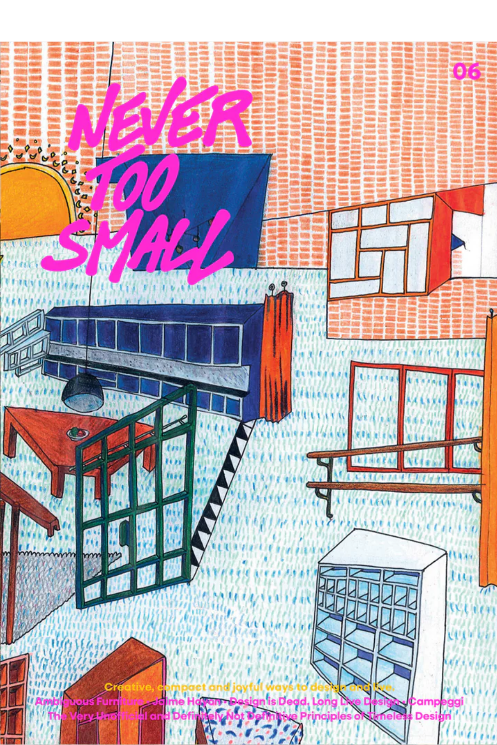 Cover of Never Too Small Issue 6