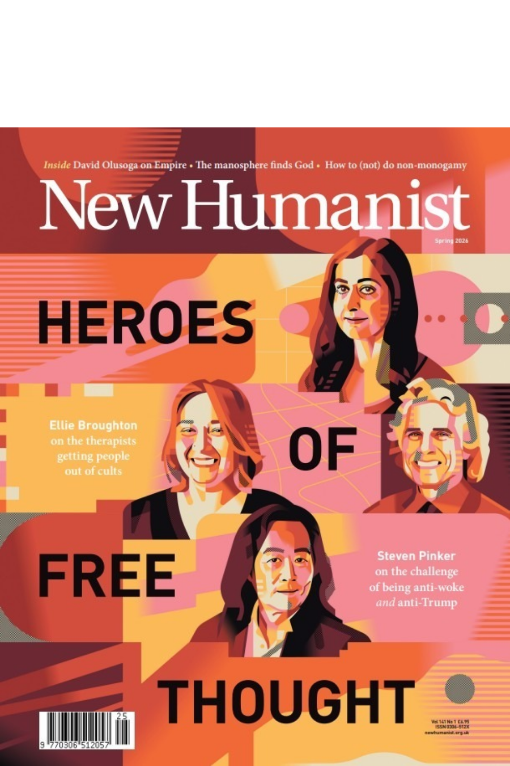 Cover of New Humanist, Spring 2026 issue