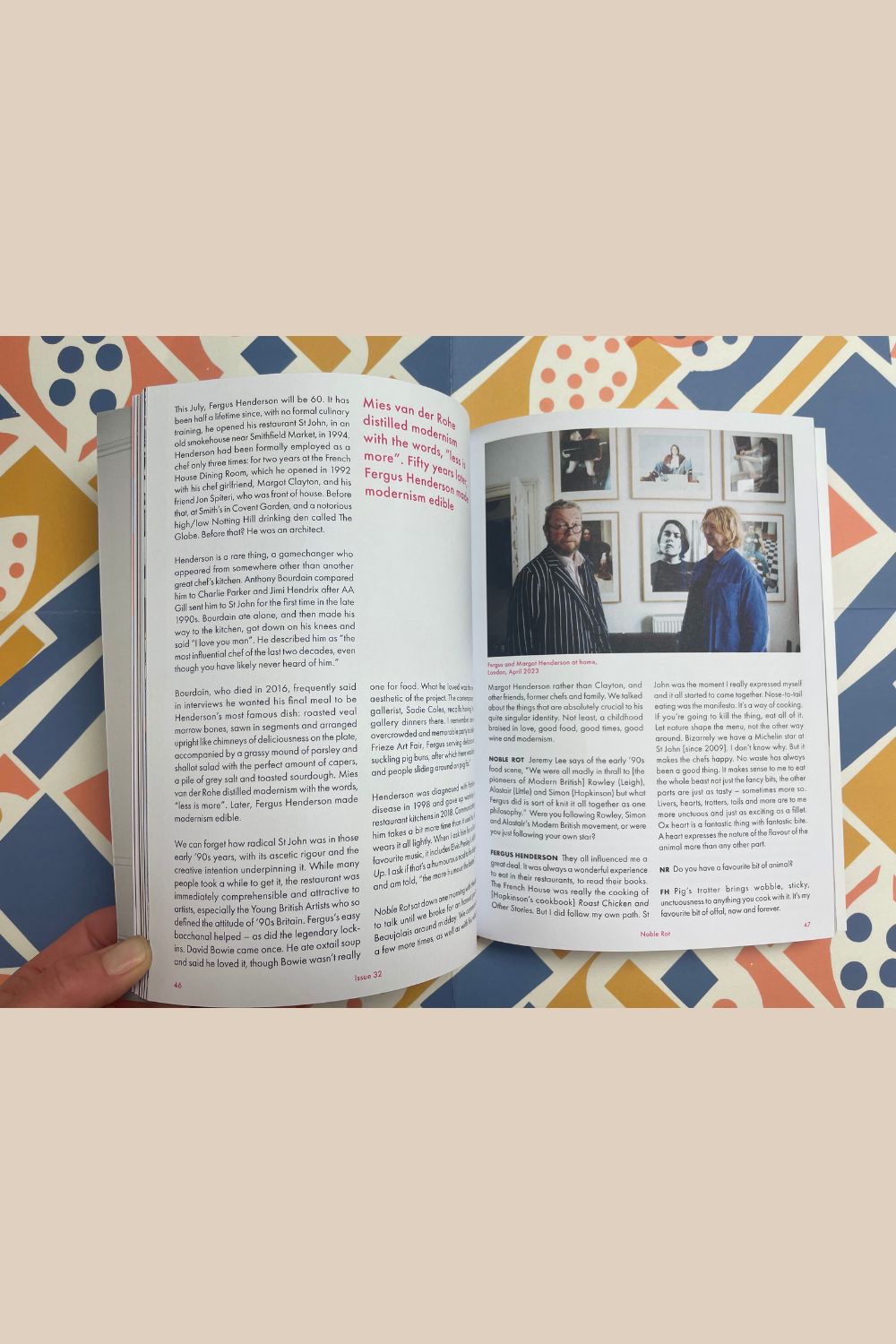 Noble Rot Issue 32 - Buy online at Pics & Ink - Pics and Ink