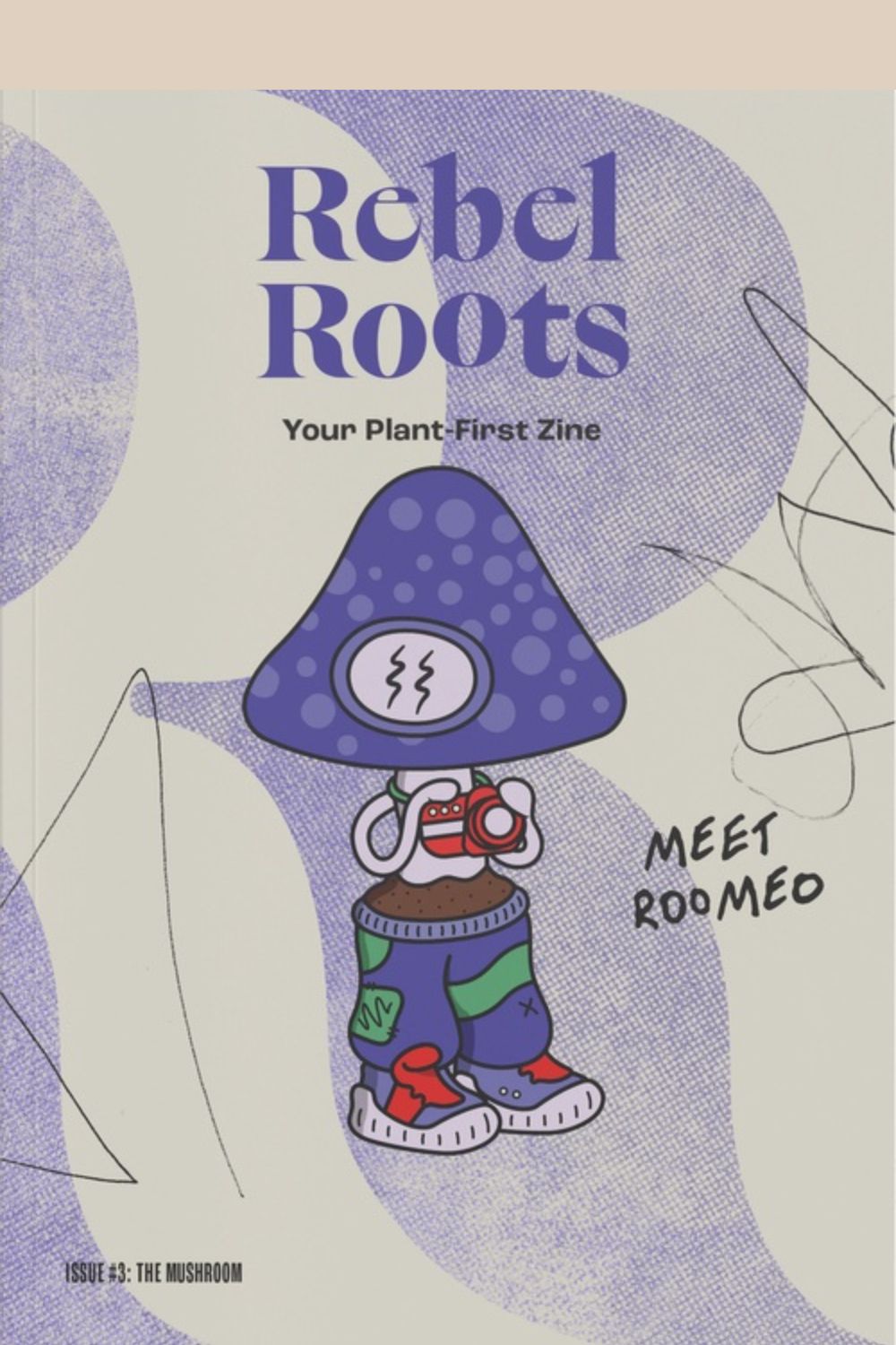 Rebel Roots Issue 3 cover (The Mushroom)