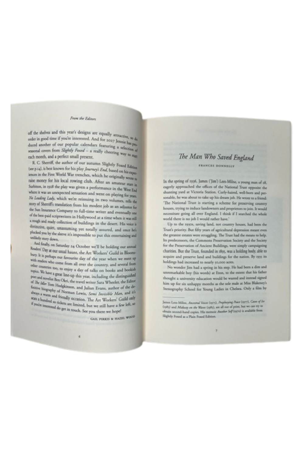 Slightly Foxed Issue 91 Autumn 2026