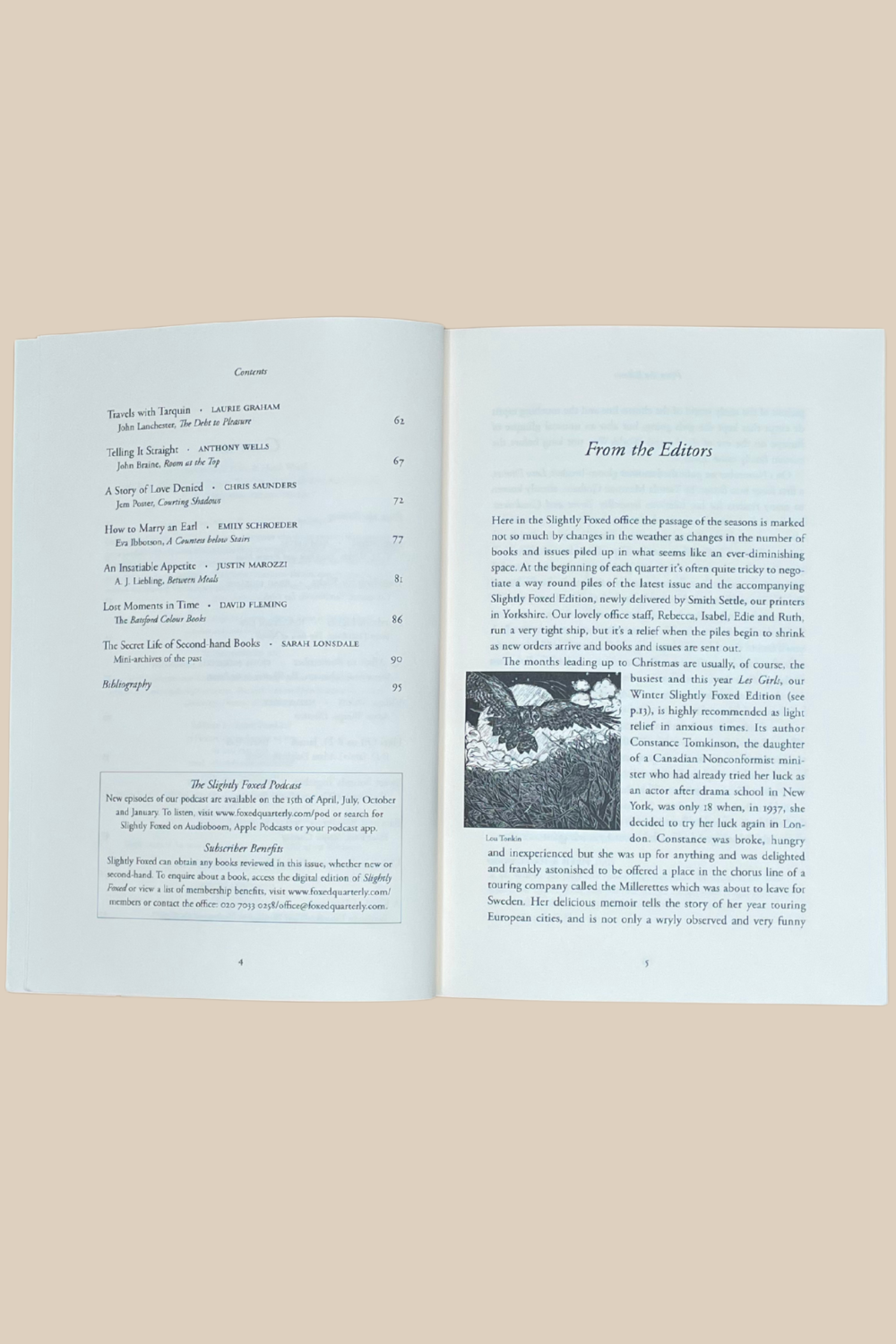 Slightly Foxed Issue 88 (Winter 2025)