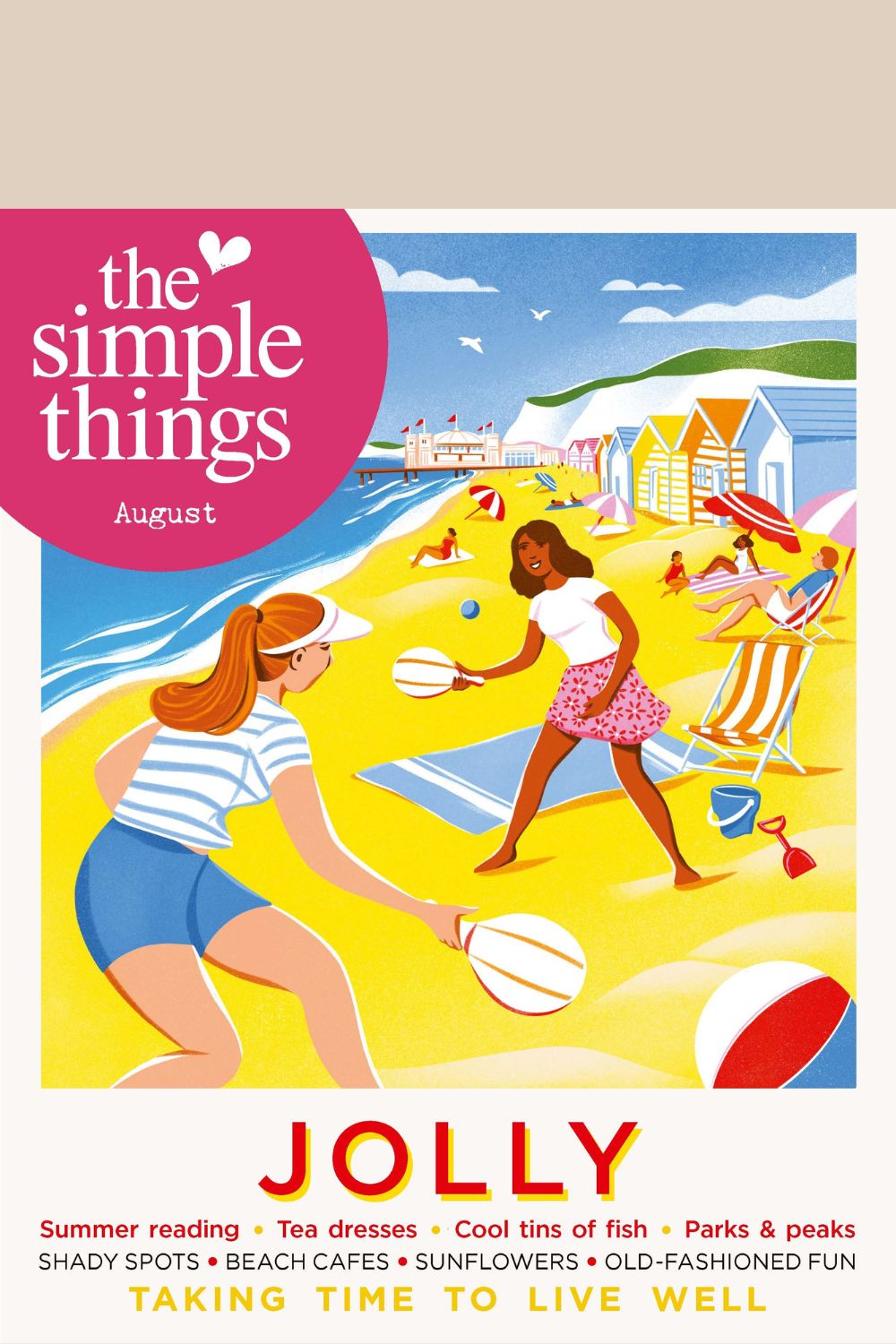 The Simple Things August Cover