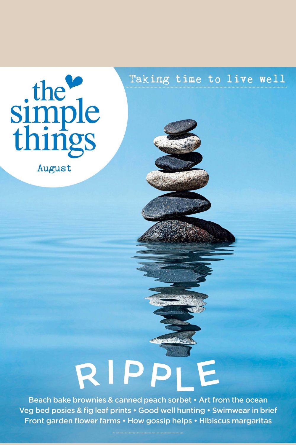 The Simple Things 158 August Cover