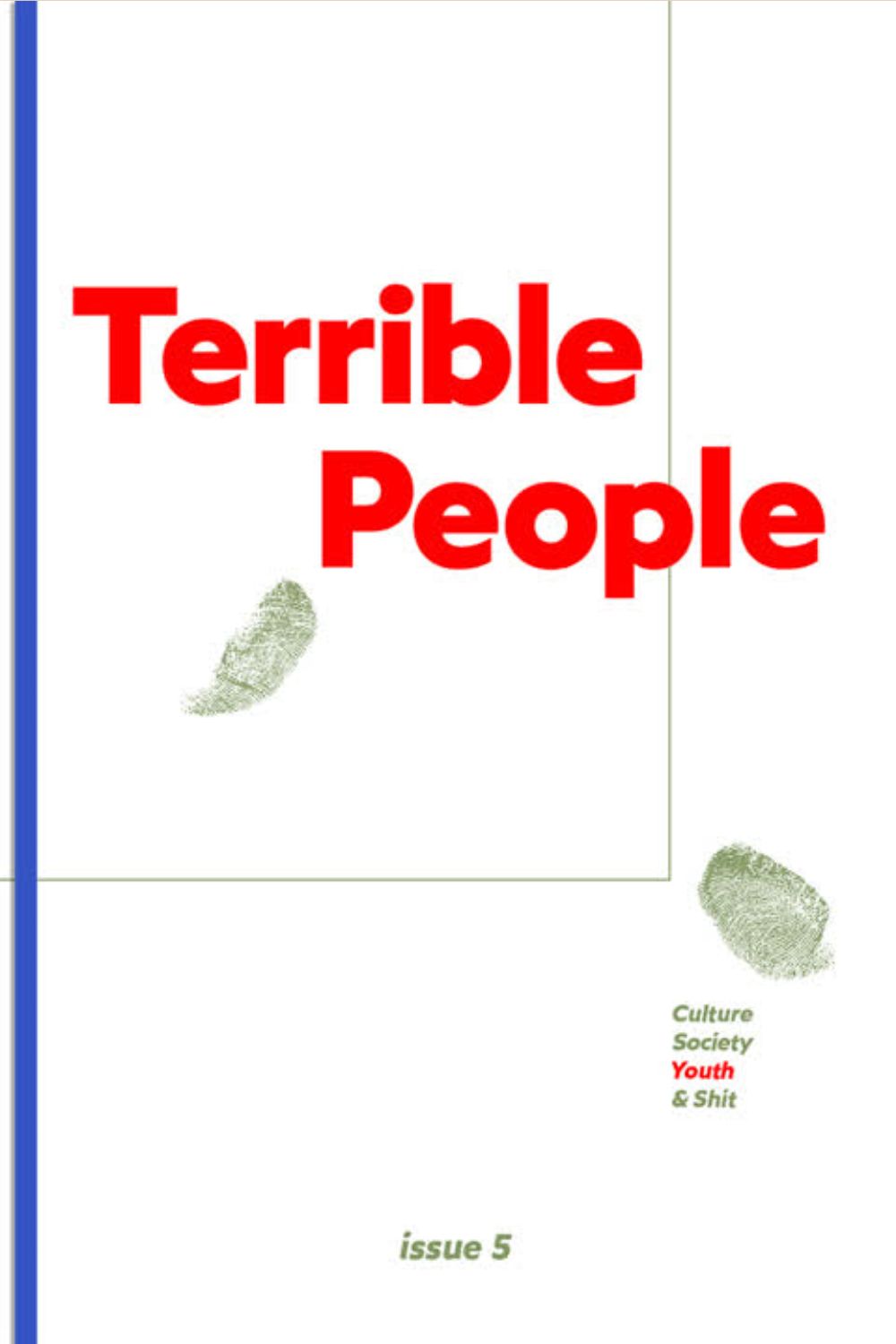 Terrible People Issue 5 Youth cover