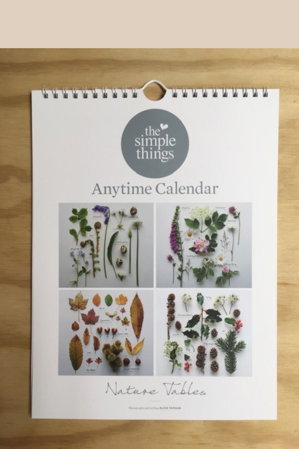 The Simple Things Nature Tables Calendar Pics Ink Pics And Ink The simple things nature tables calendar pics ink pics and ink