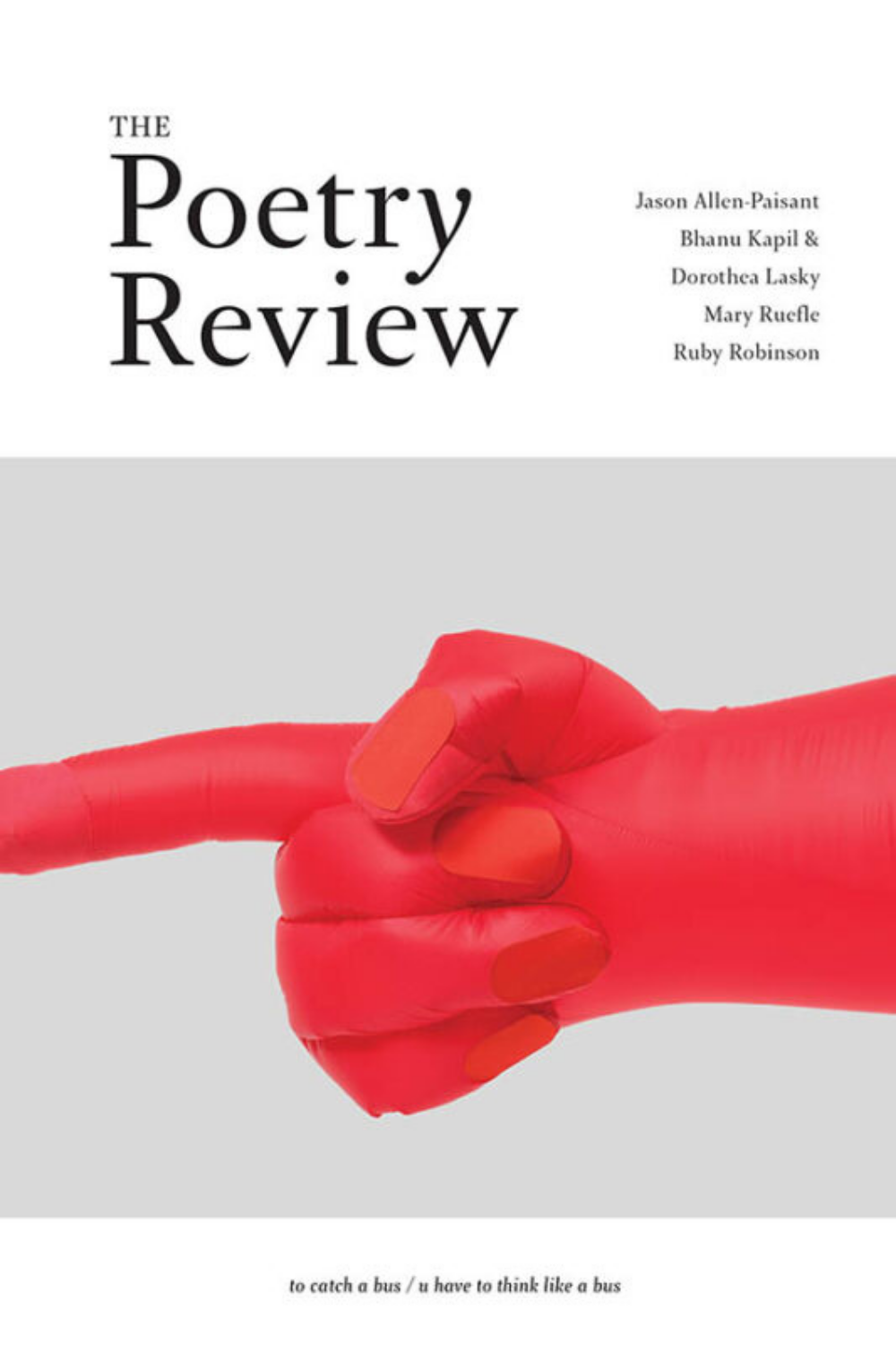 The Poetry Review 116 Spring 2026 Cover