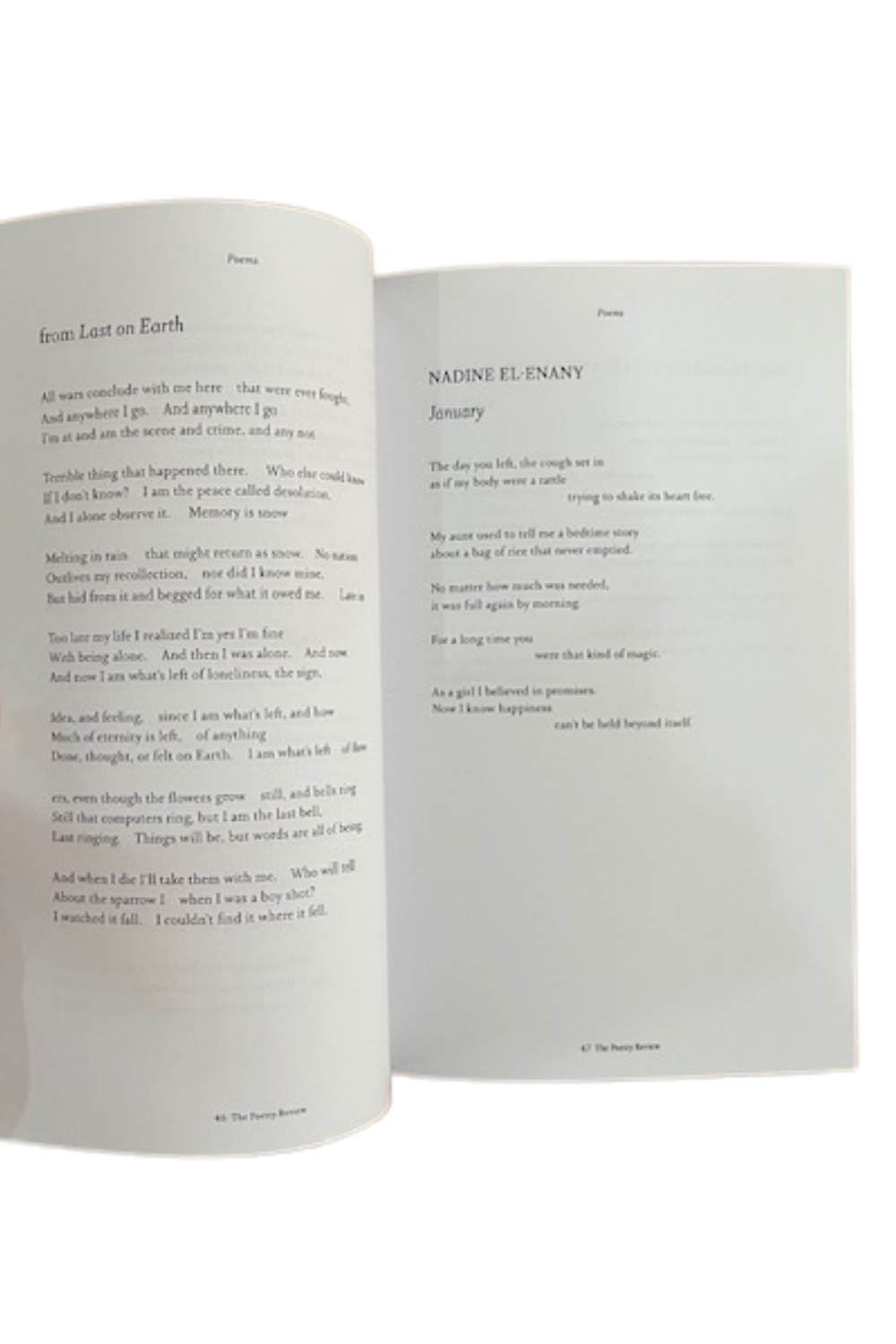 The Poetry Review Vol 116, No 1 Spring 2026
