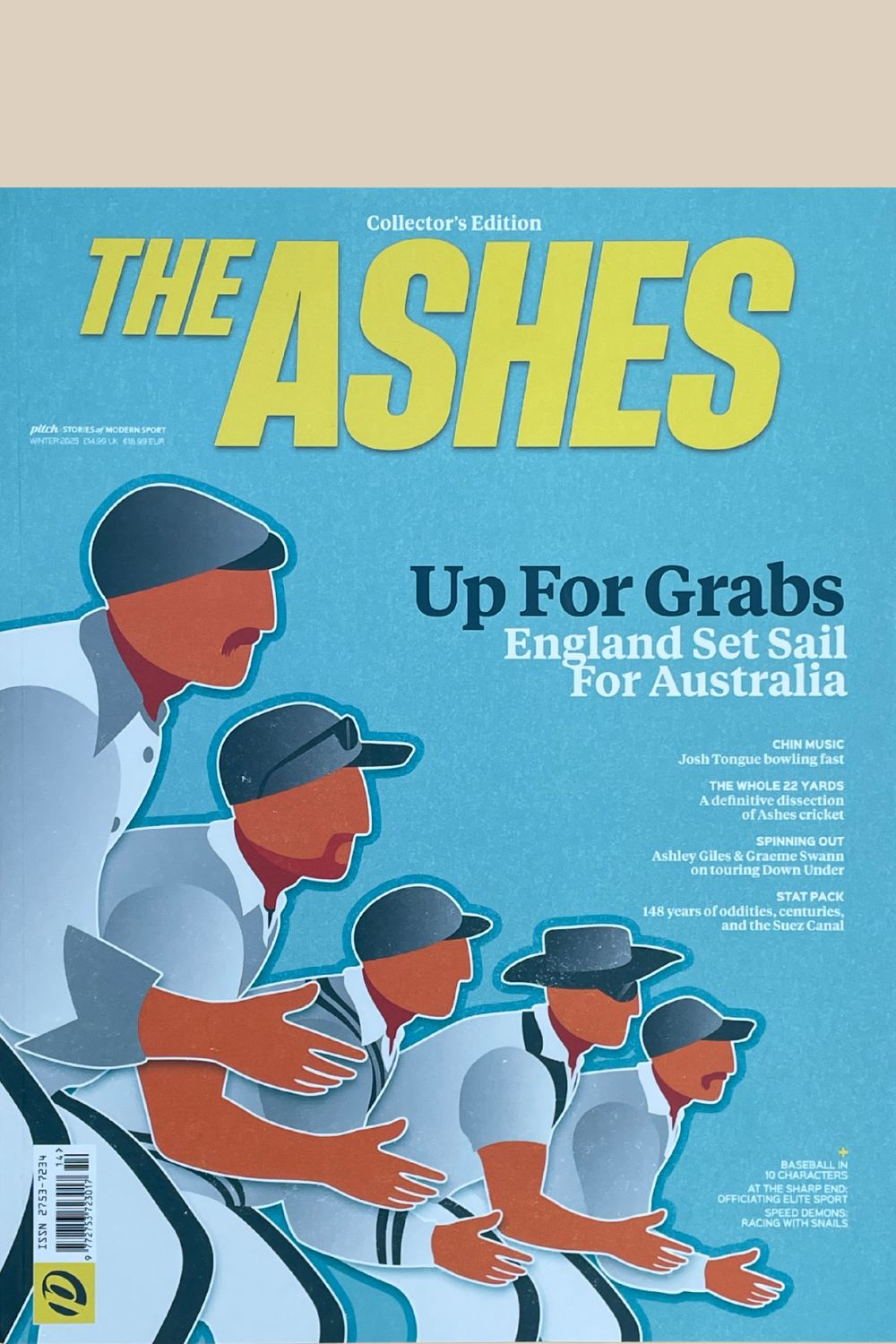 Pitch magazine Issue 14, The Ashes front cover